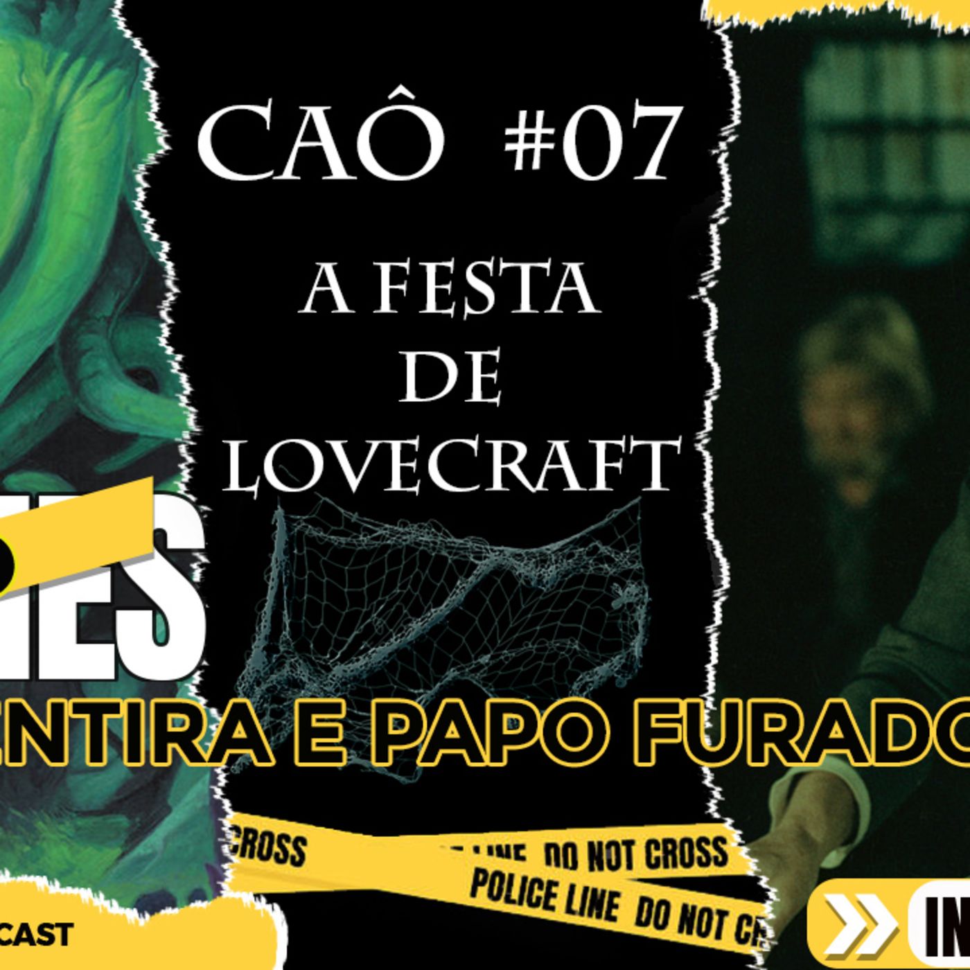CAÔ CRIMES #07 A FESTA DE LOVECRAFT episode artwork
