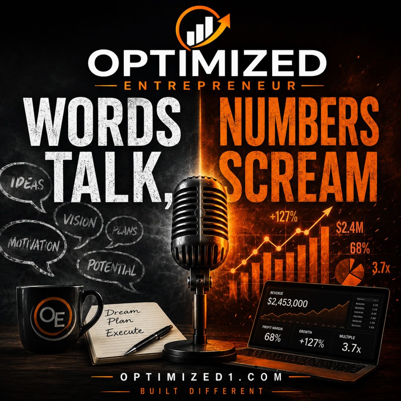 OPTIMIZED ENTREPRENEUR Words Talk - Numbers Scream