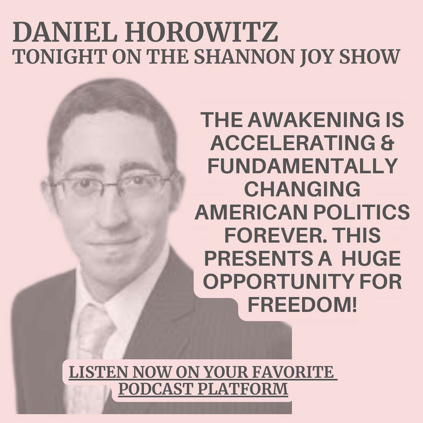 Speak Freely Podcast with Patrick Howley