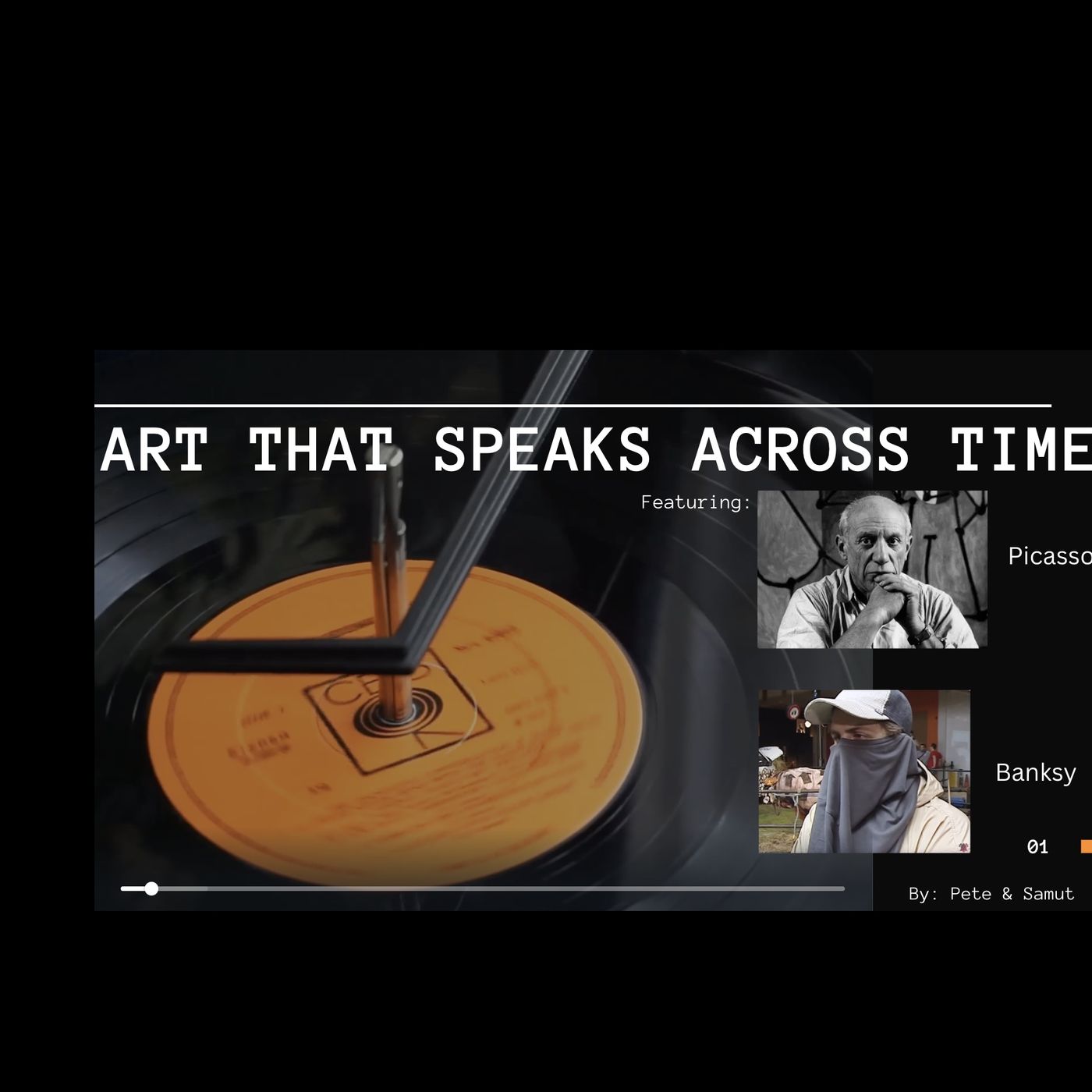 Art That Speaks Across Time podcast artwork