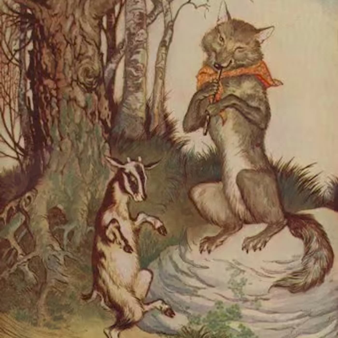 The Wolf and the Kid | Aesop Fables episode artwork