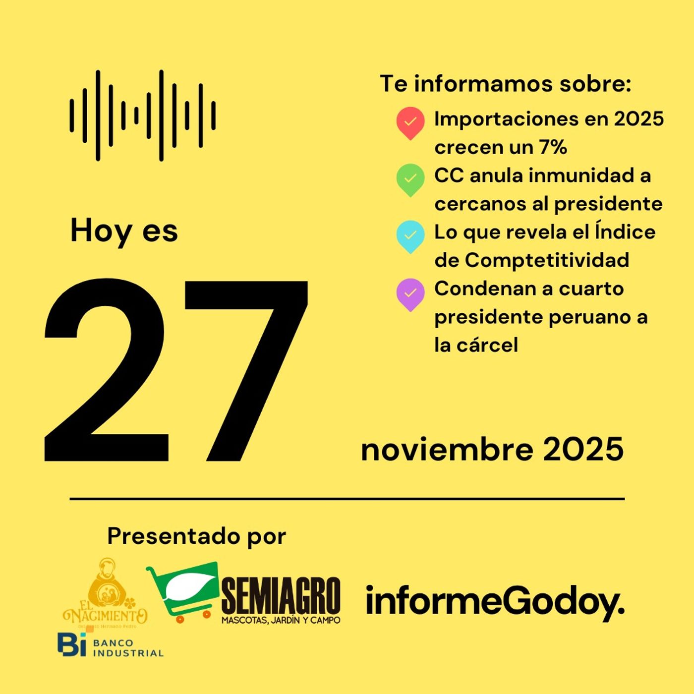 27 de noviembre 2025 episode artwork