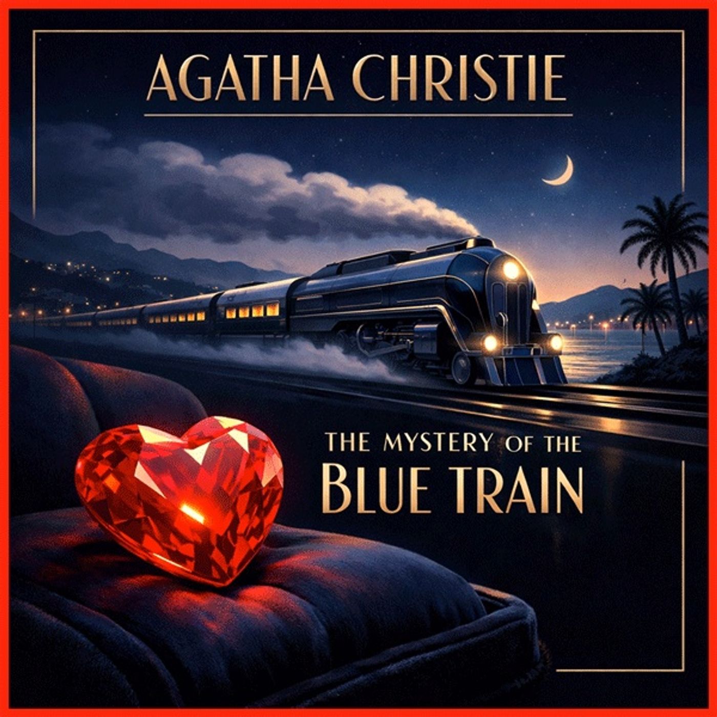 The Mystery of the Blue Train cover art
