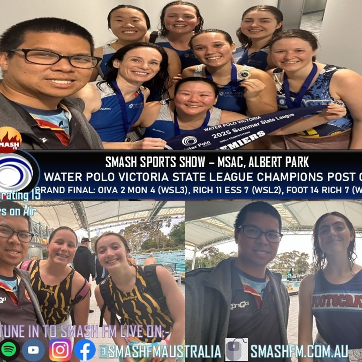SSS15THYR: Water Polo Victoria State League Womens Premiership Post Game Interviews 061225