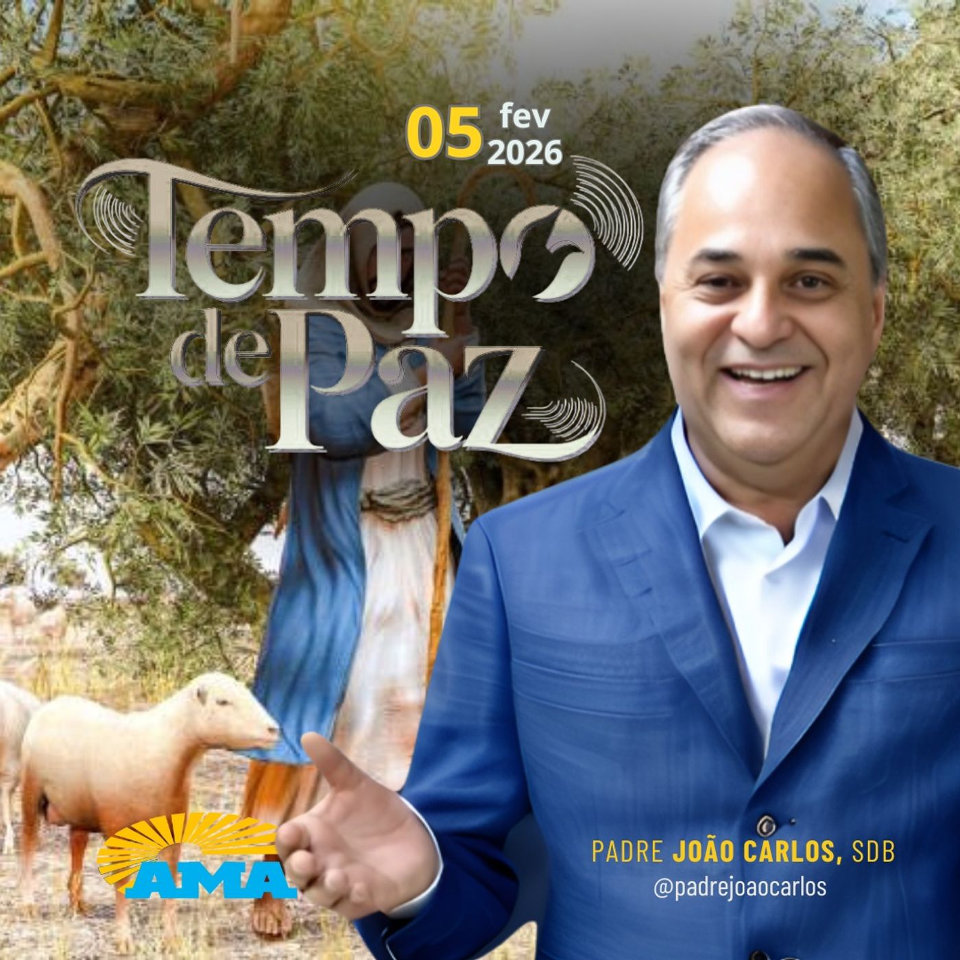 05/02/26 - Programa Padre João Carlos | Tempo de Paz