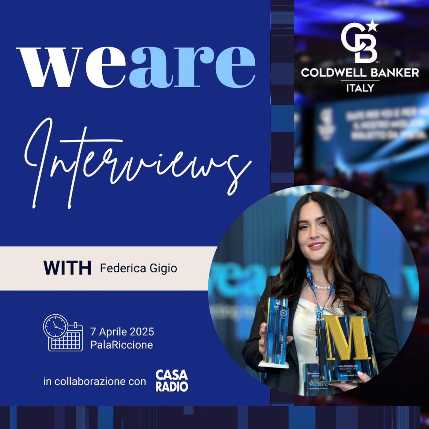 Intervista con Federica Gigio durante la convention Coldwell Banker 2025 a Riccione episode artwork