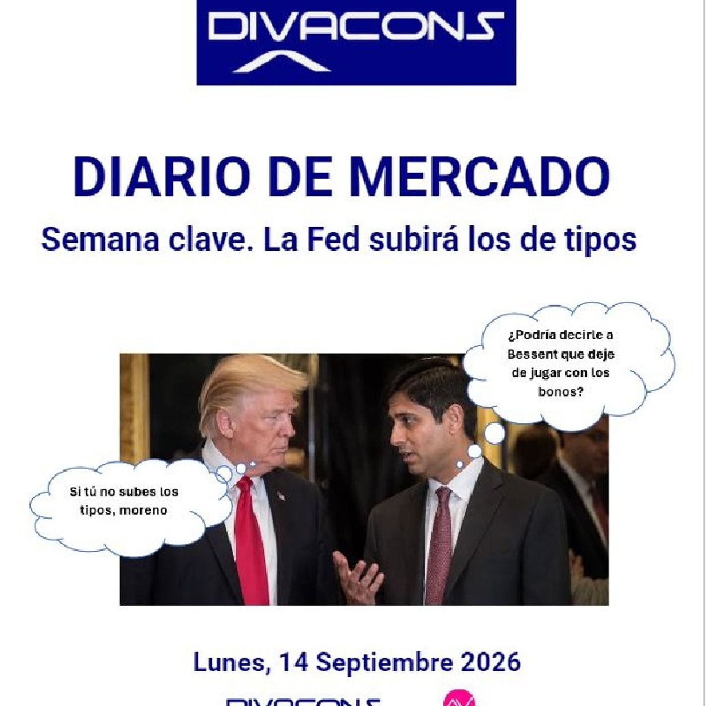PODCAST en abierto DIARIO DE MERCADOS Lunes 14 Sept 2026 episode artwork