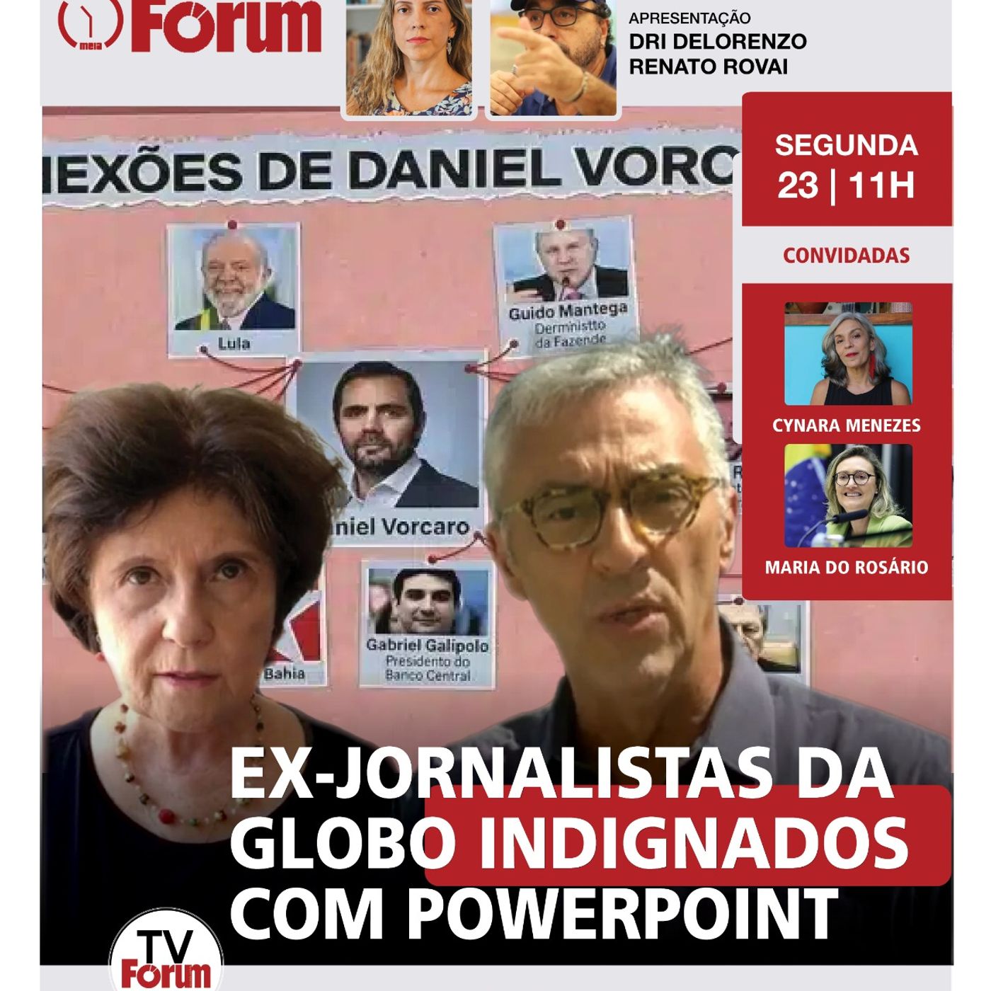 Globo e o PowerPoint lavajatista | Senador Carlos Viana manda emenda para ONG de Valadão | 23.03.26 episode artwork