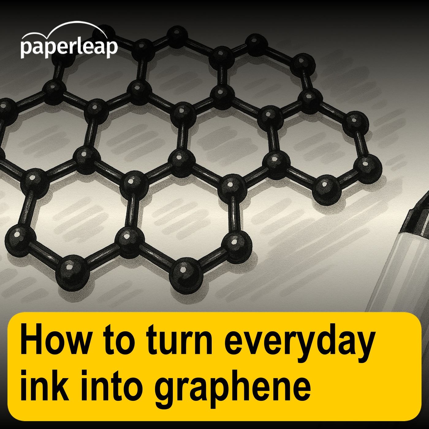 How to turn everyday ink into graphene