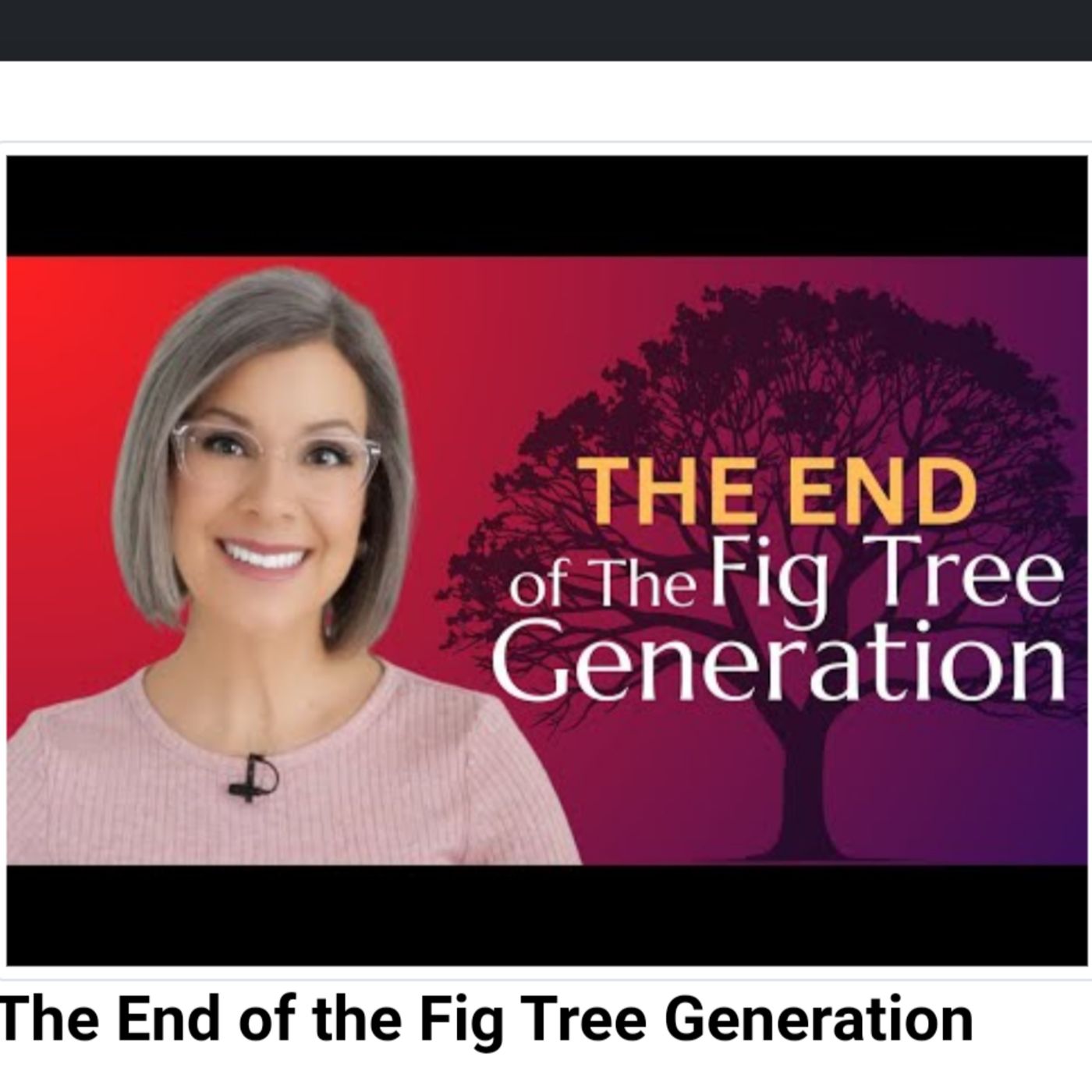The End of the Fig Tree Generation episode artwork