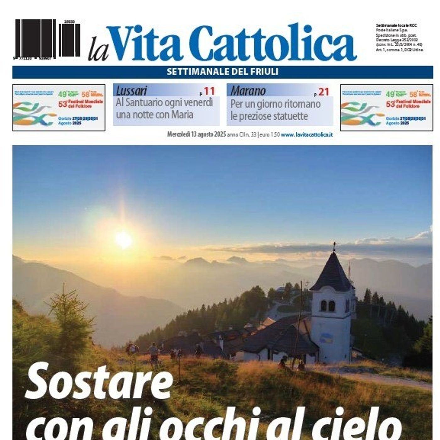 La Vita Cattolica in edicola del 14/08/2025 episode artwork