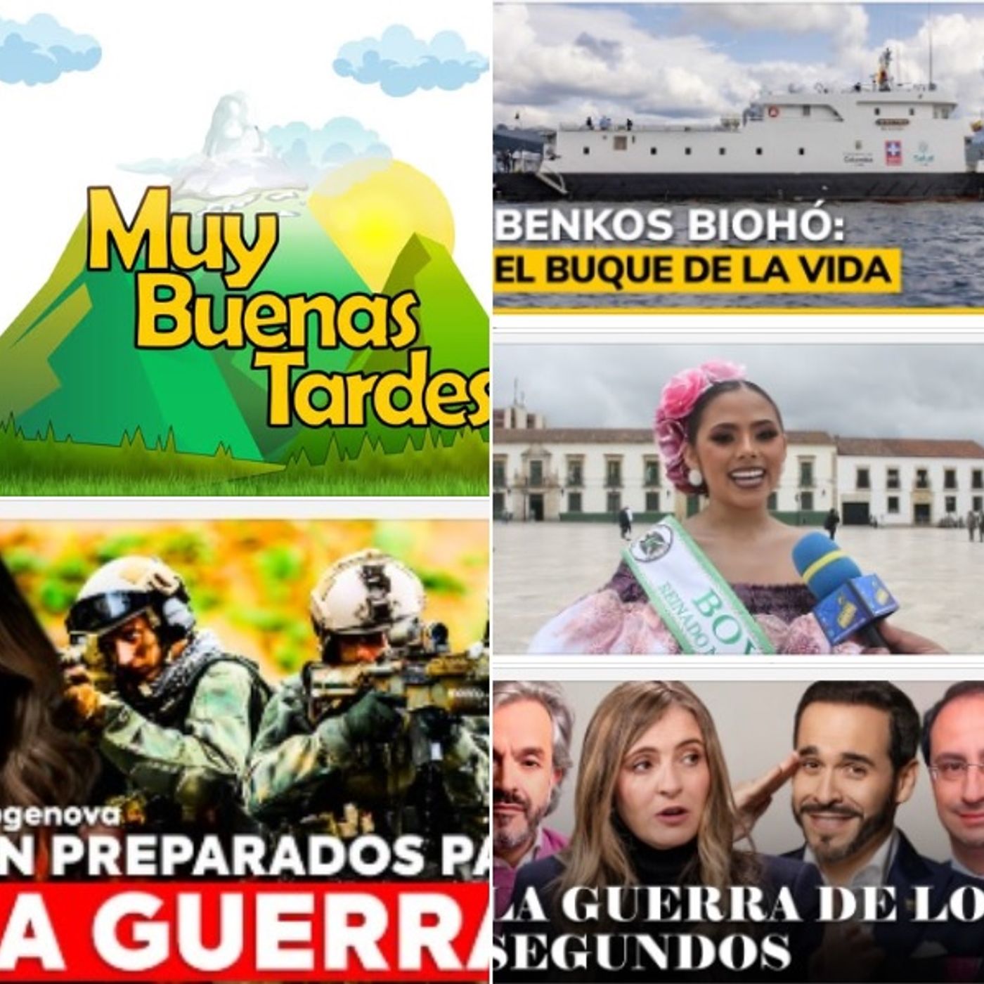 "Muy Buenas Tardes" Abr 13/26