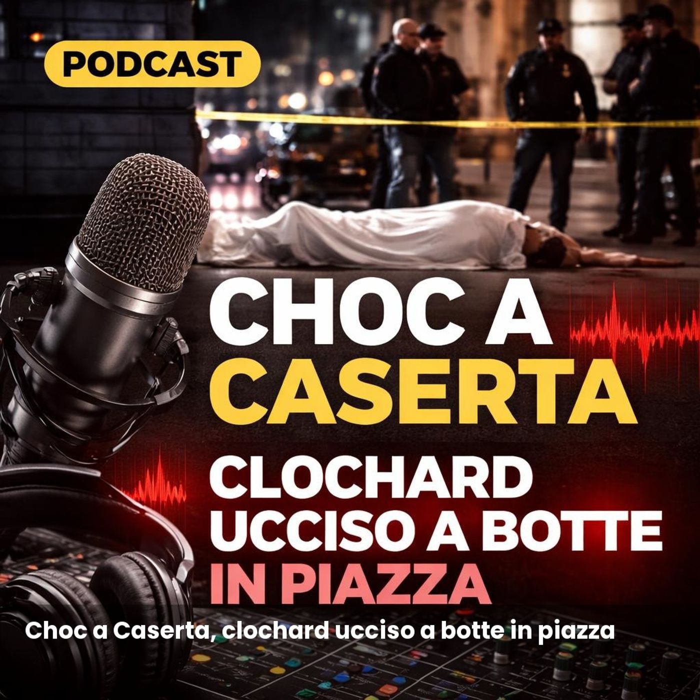 Choc a Caserta, clochard ucciso a botte in piazza episode artwork