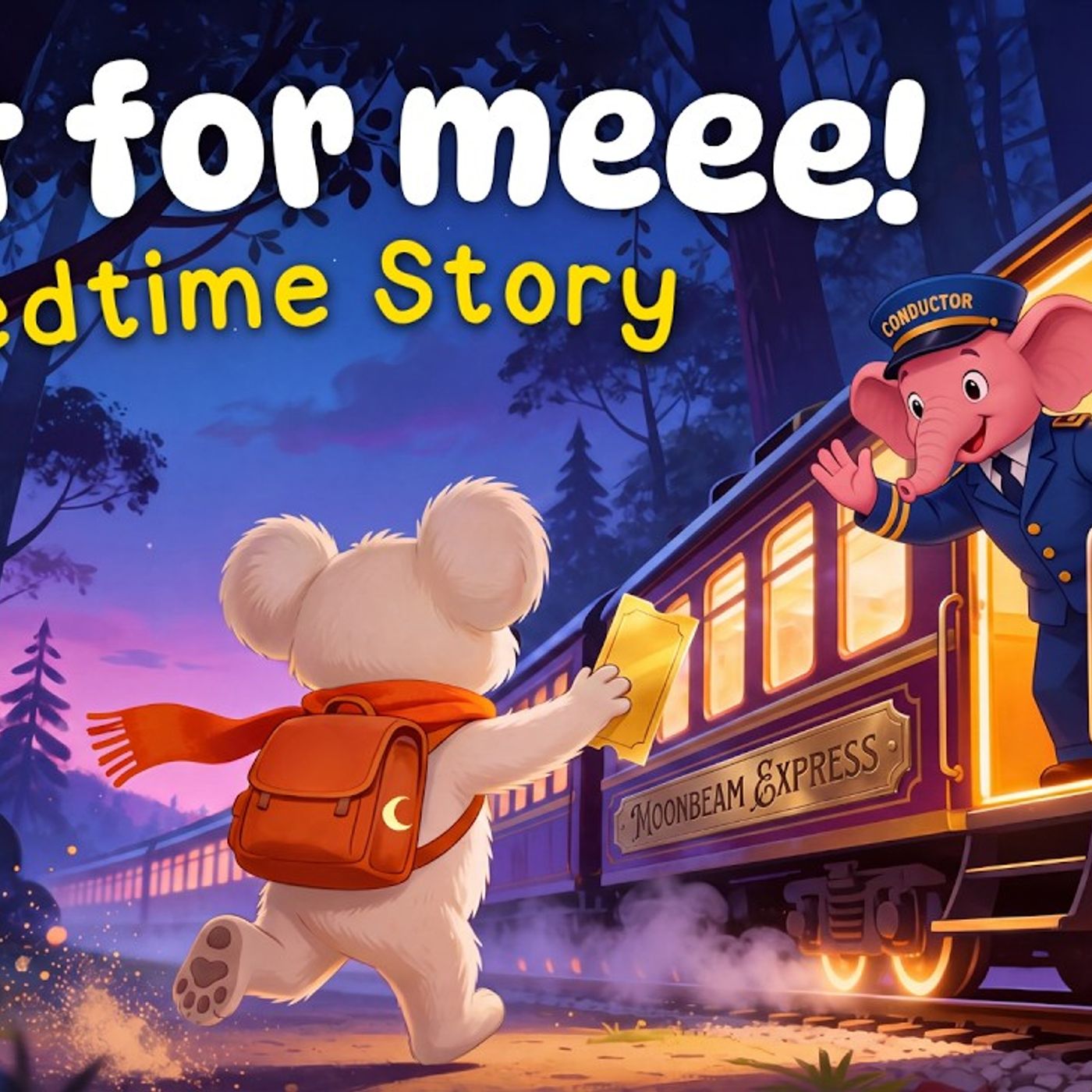 Bedtime Story for Kids ⏳ 25 Min  Train_ Wait for meee episode artwork