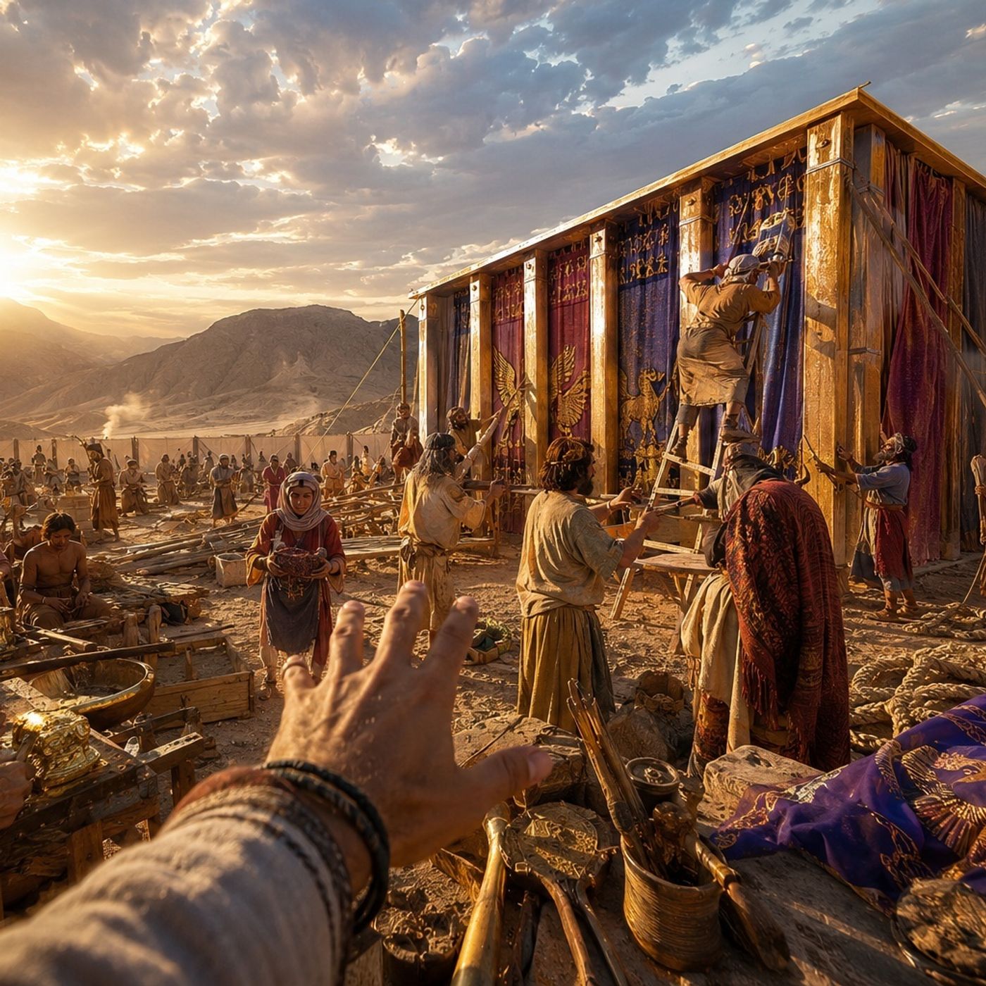 Exodus 36| When Heaven Found Builders In The Wilderness episode artwork