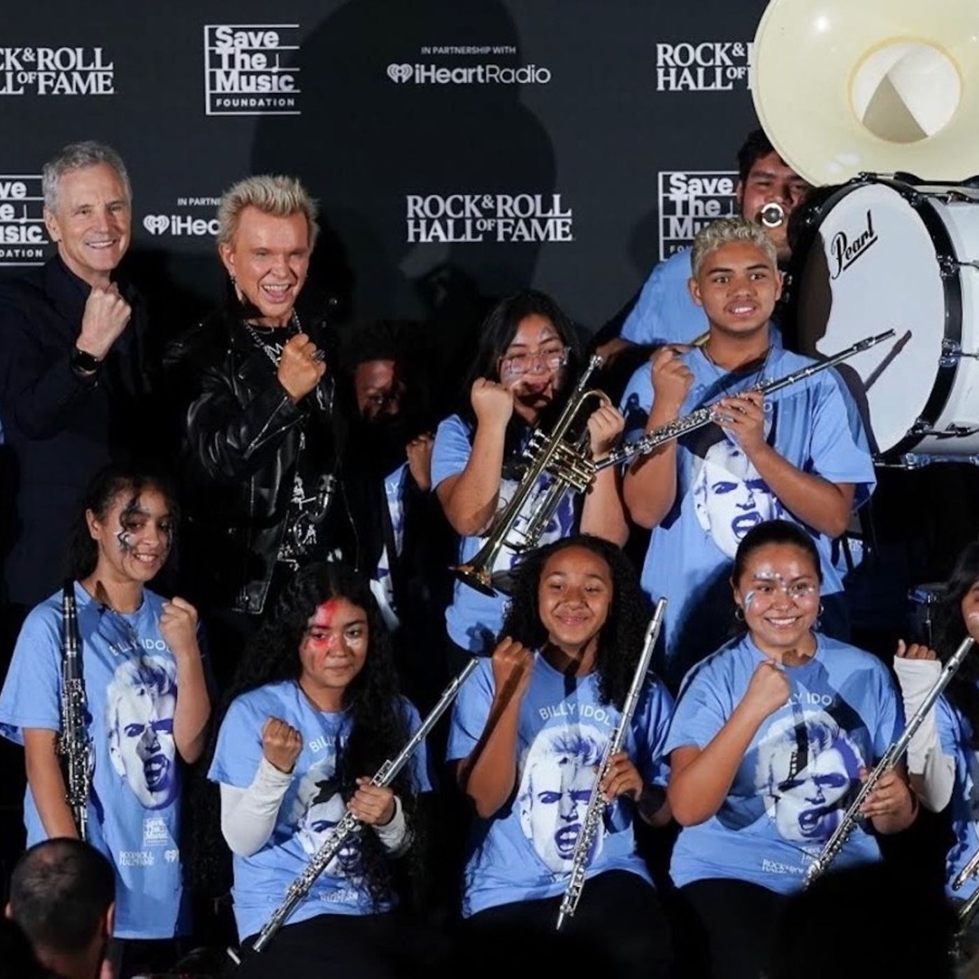 Billy Idol and Rock Hall Bring Music Education to California School