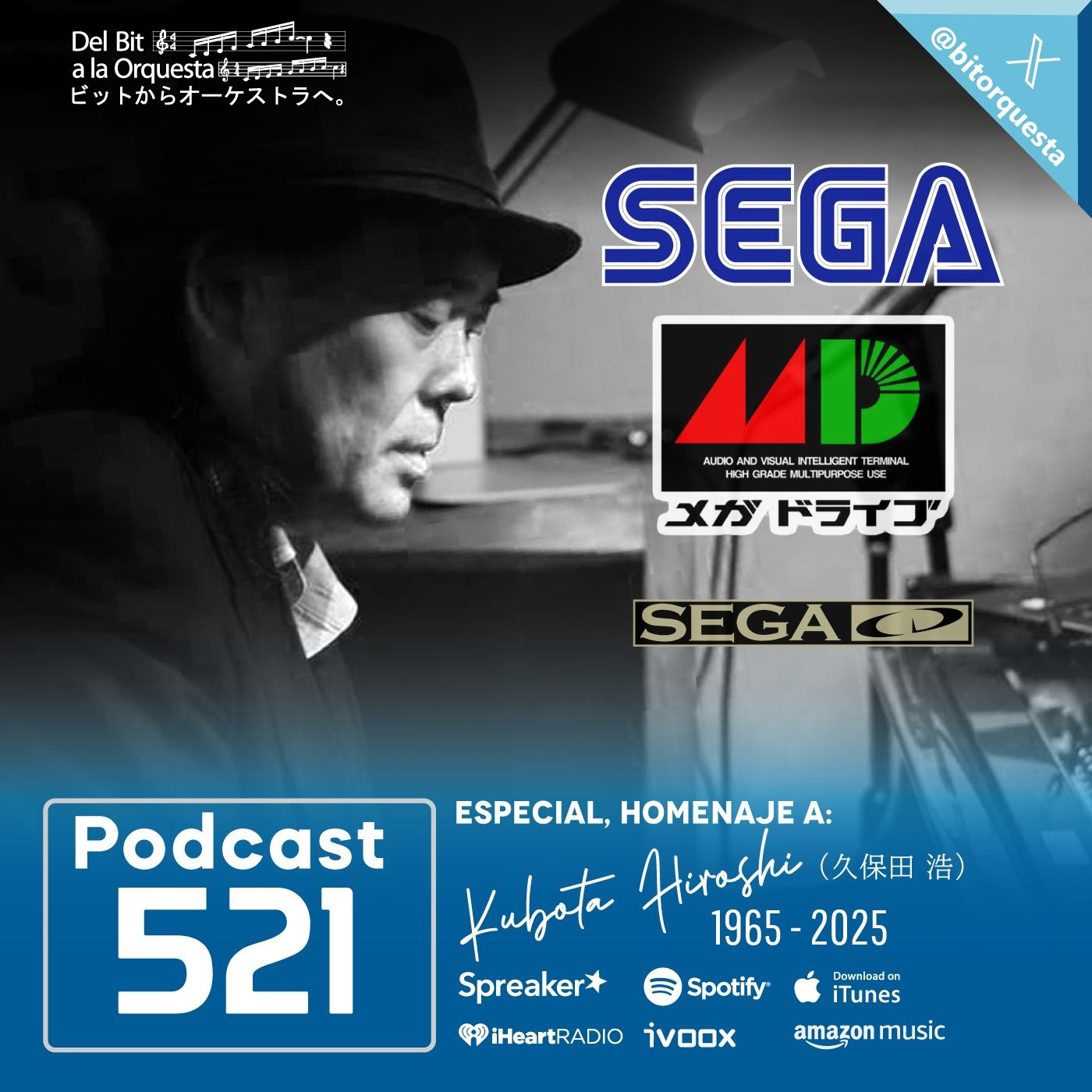 521 - Homenaje a Kubota Hiroshi (1965-2025), SEGA 521 - Homenaje a Kubota Hiroshi (1965-2025), SEGA