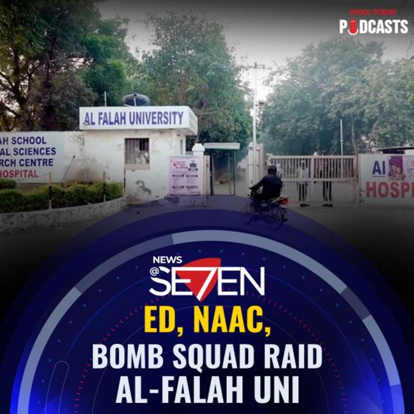 November 13- ED, NAAC, Bomb Squad Raid Al-Falah; 2 dead in Barabanki blast; SC judge urges virtual hearings amid pollution