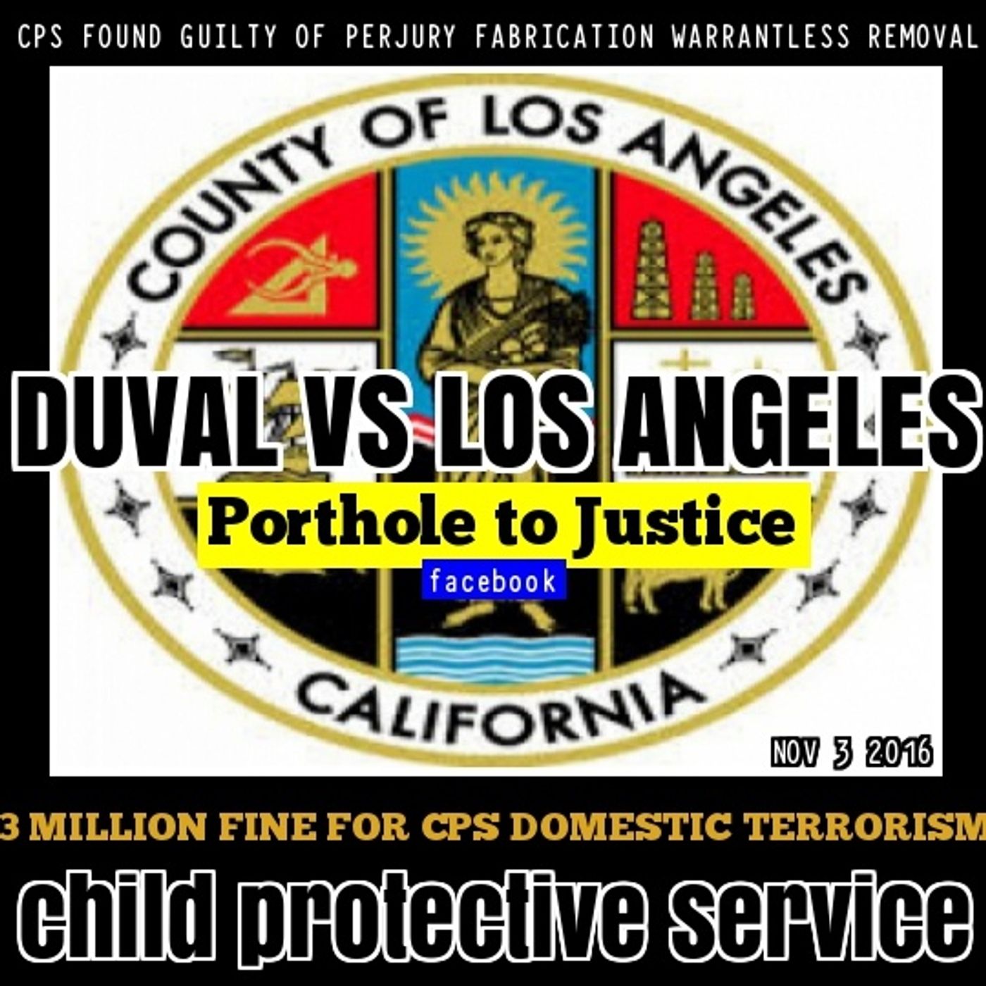 PORTHOLE TO JUSTICE Los Angeles Child Protective Services episode artwork