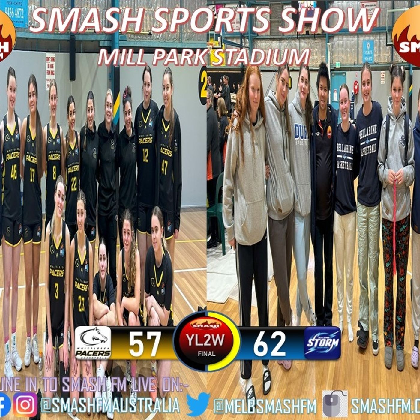 SSS10THYR: BigV23 Wk7 YL2W Post Game Interviews with Bellarine Storm & Whittlesea Pacers 060523