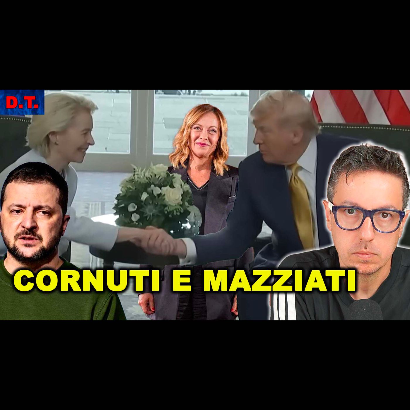 GOVERNO CONTENTO DEI DAZI AL 15% DI TRUMP | CONTINUANO LE PROTESTE CONTRO ZELENSKY