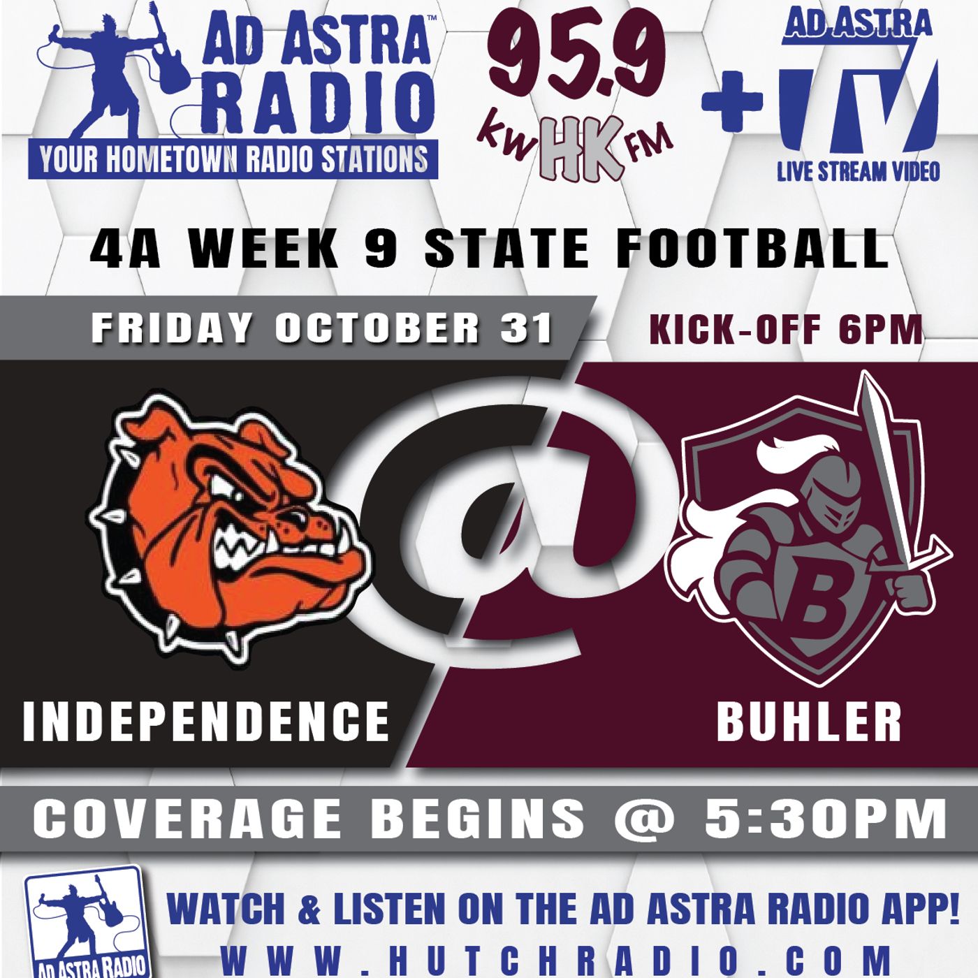 Independence Bulldogs at Buhler Crusaders Football (October 31, 2025) episode artwork