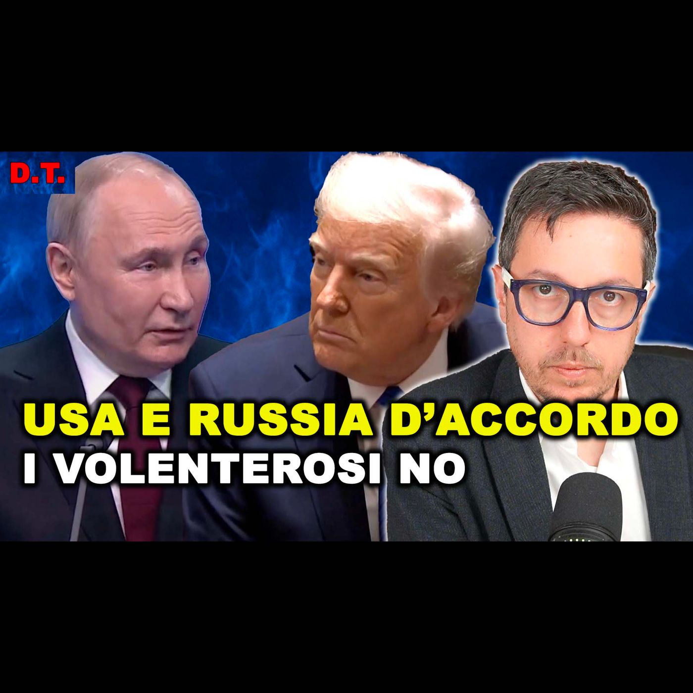 TRUMP SI ACCORDA CON PUTIN e minaccia l’Europa di tirarsi indietro