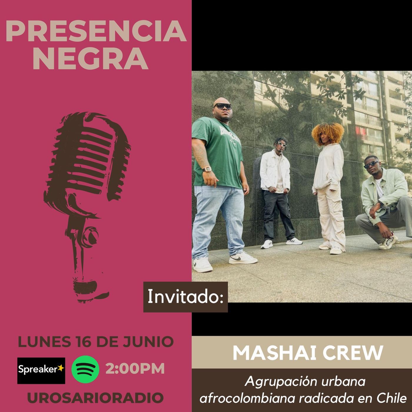 Fusión con raíz: La revolución sonora afrodescendiente de Mashai Crew