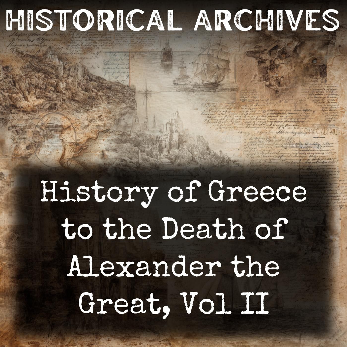 History of Greece to the Death of Alexander the Great, Vol II