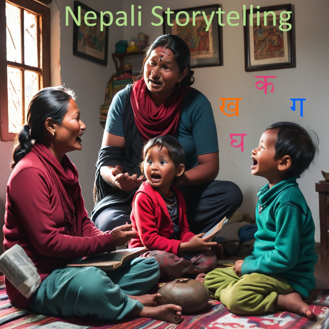 Nepali Storytelling podcast artwork