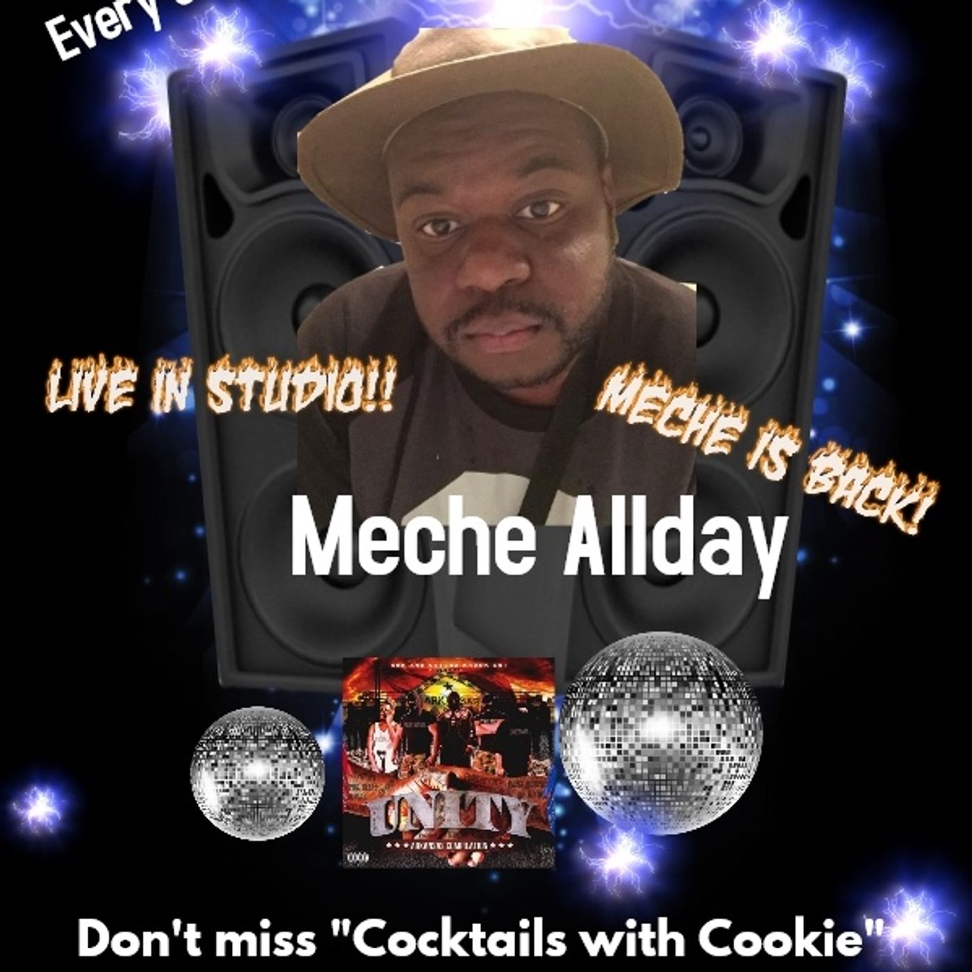 Slow Ride R&B Night our guest is Meche All Day 07/30/17 episode artwork