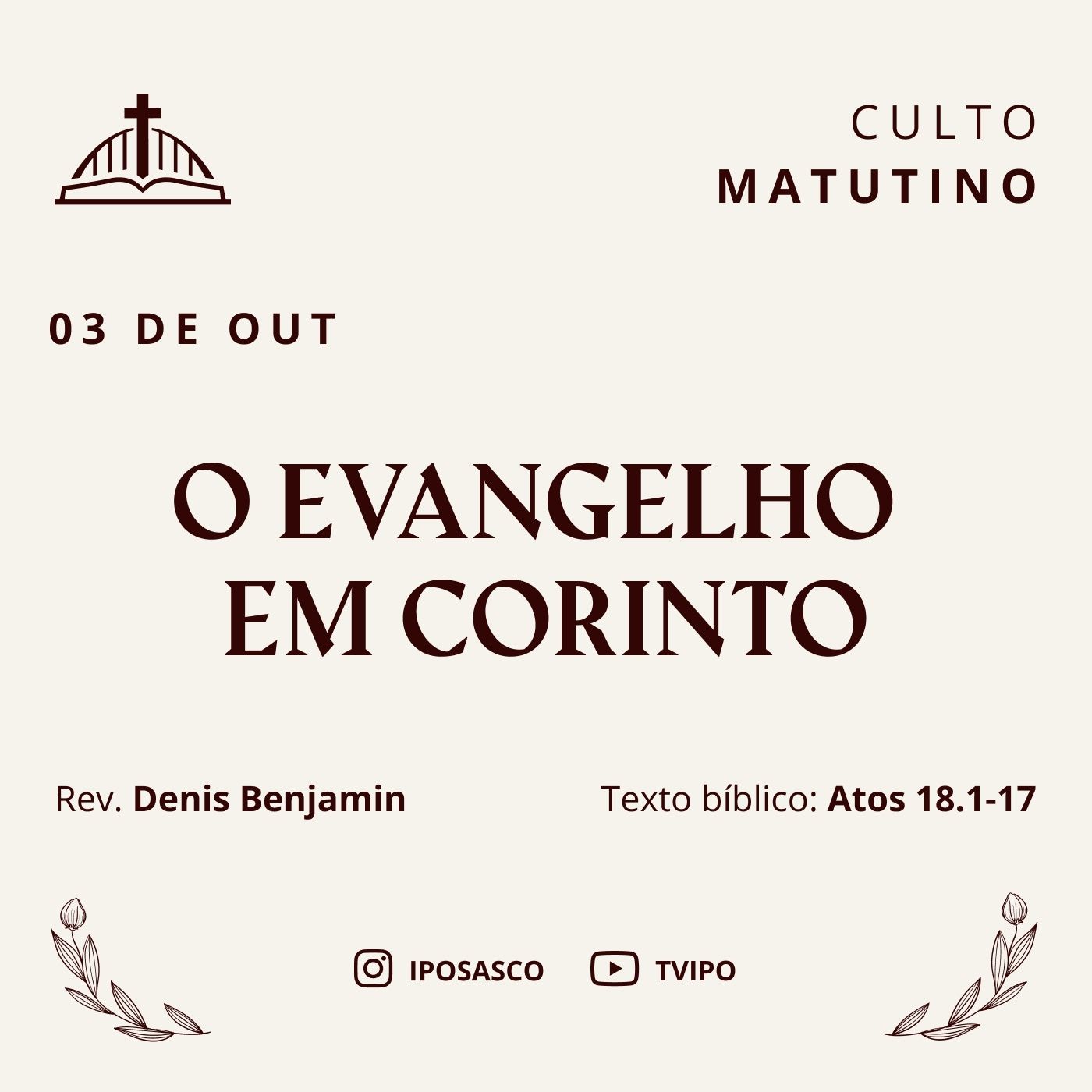 Pregações - Igreja Presbiteriana de Osasco