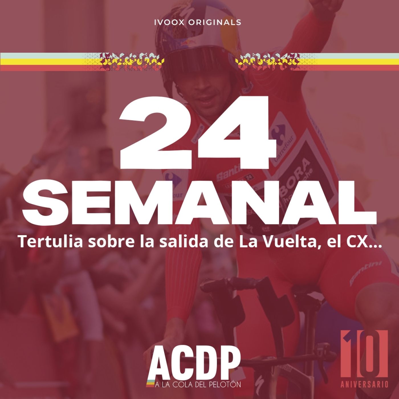 Tertulia sobre la salida de La Vuelta, el CX, Remco... | #24 Semanal ACDP | ACDP - A la Cola del Pelotón episode artwork