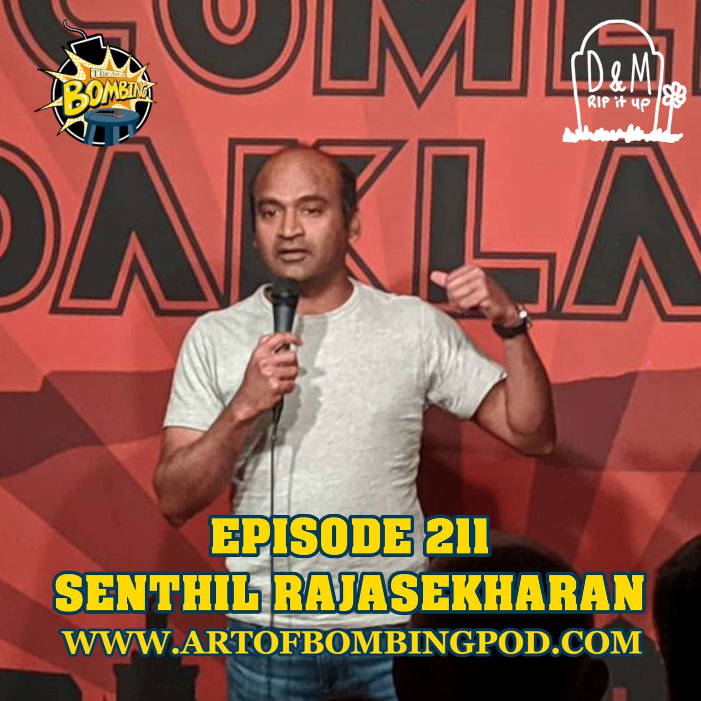 Episode 211: Senthil Rajasekharan (Fargo Comedy Festival, The Great Spirit Comedy Festival)