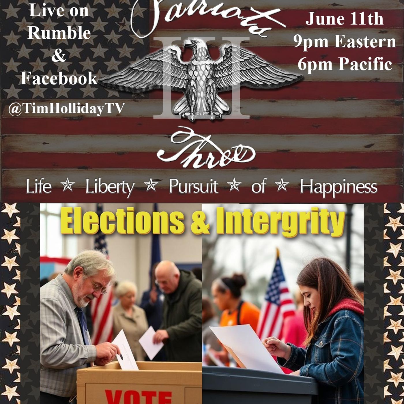 6-11-2026 Patriots III _ Elections & Integrity episode artwork