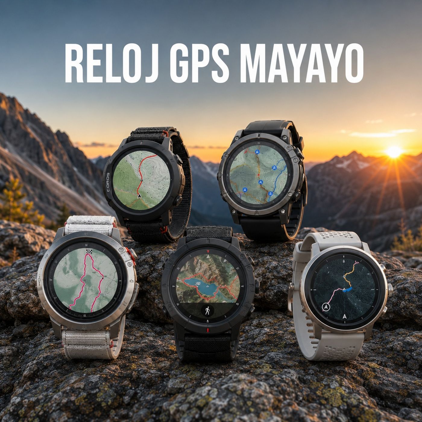 Reloj GPS: Funciones clave y top5 modelos por Mayayo Radio Trail. episode artwork
