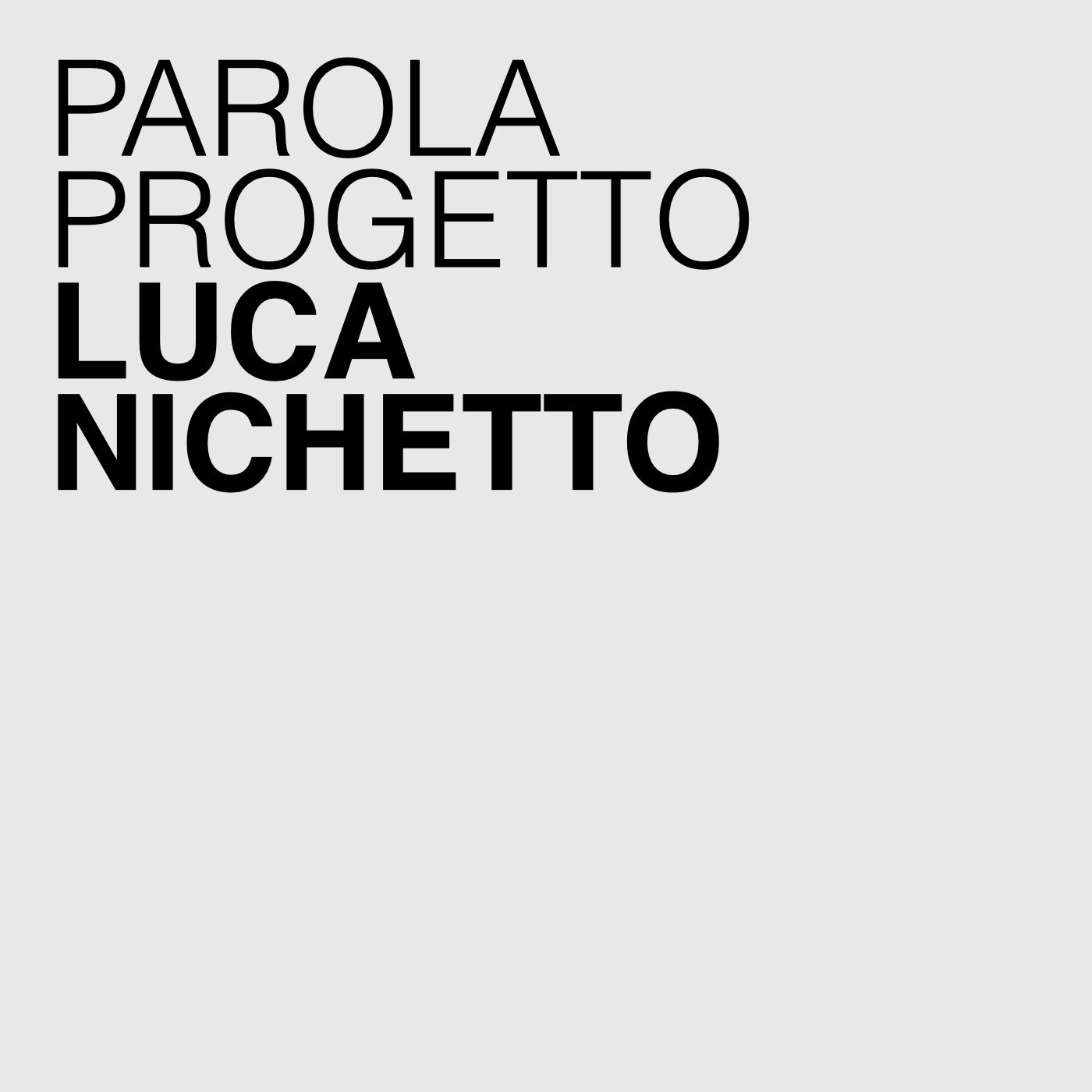 Parola Progetto