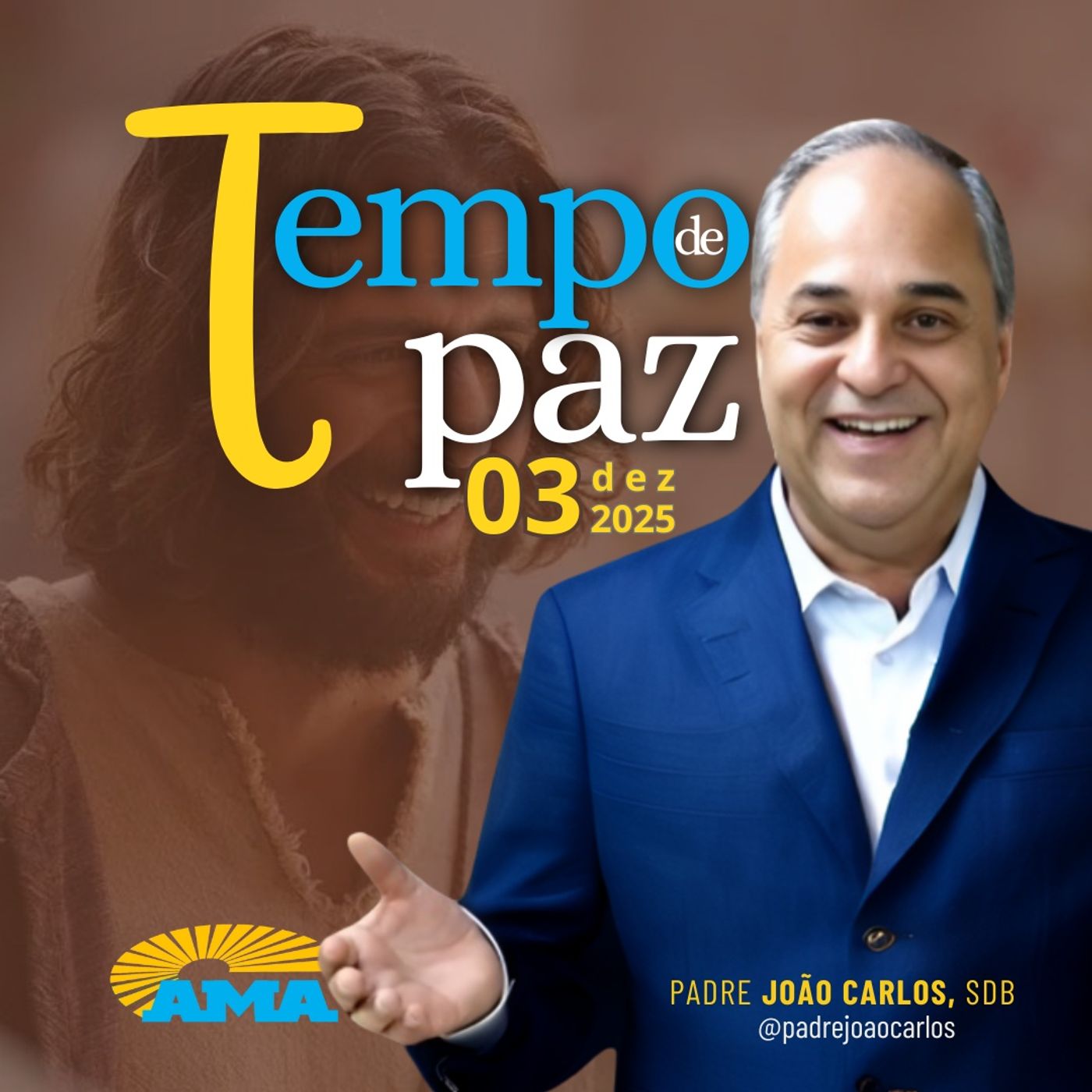 03/01/26 - PROGRAMA PADRE JOÃO CARLOS - TEMPO DE PAZ 03/01/26 - PROGRAMA PADRE JOÃO CARLOS - TEMPO DE PAZ