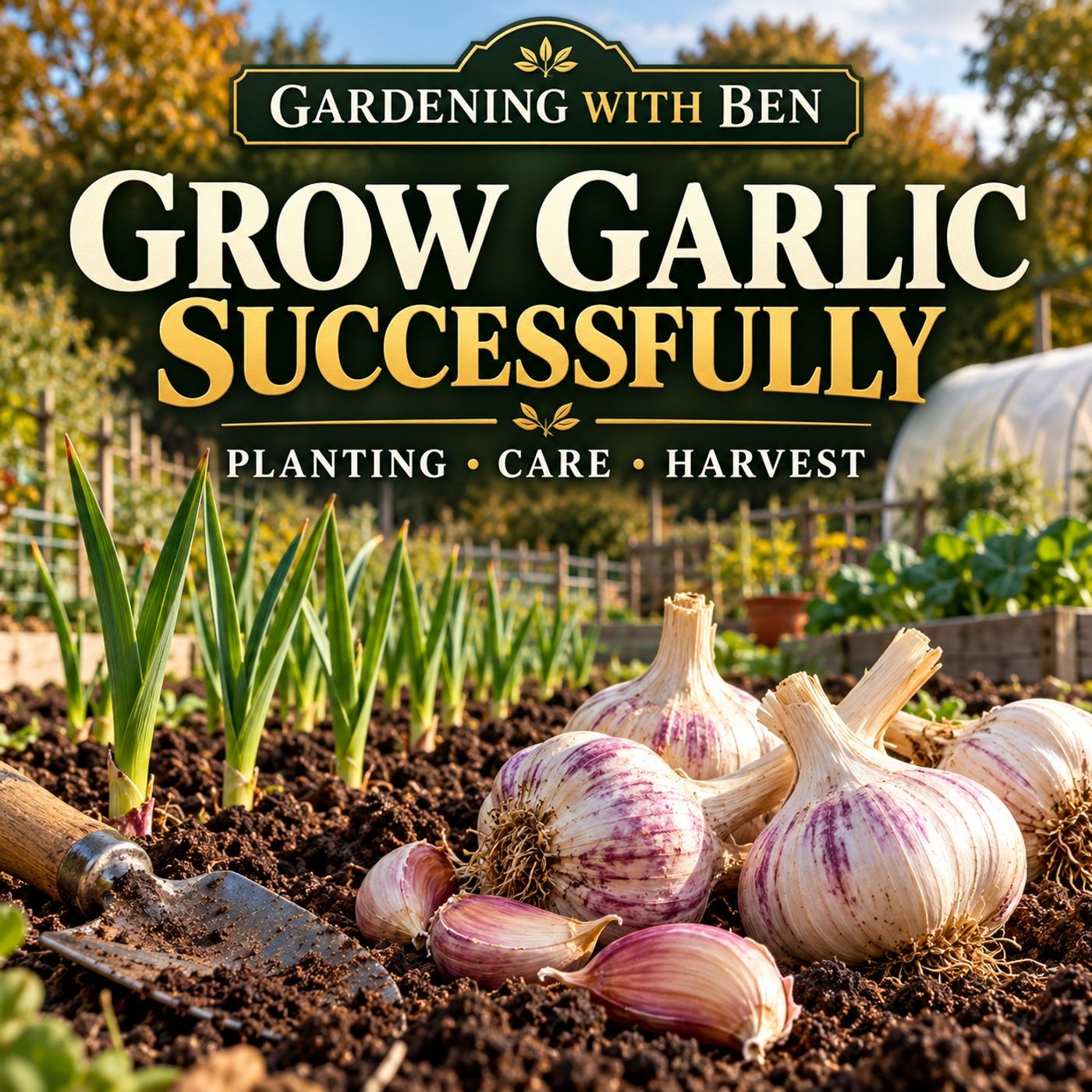 How to Grow Garlic Successfully | Autumn Planting, Care & Harvest Tips episode artwork