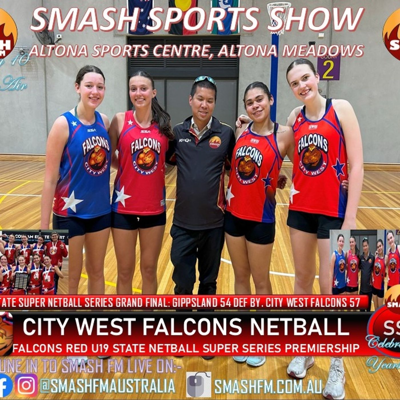 SSS10THYR: City West Falcons 19/U State Super Netball Series Premiership Post Game Interviews 031224