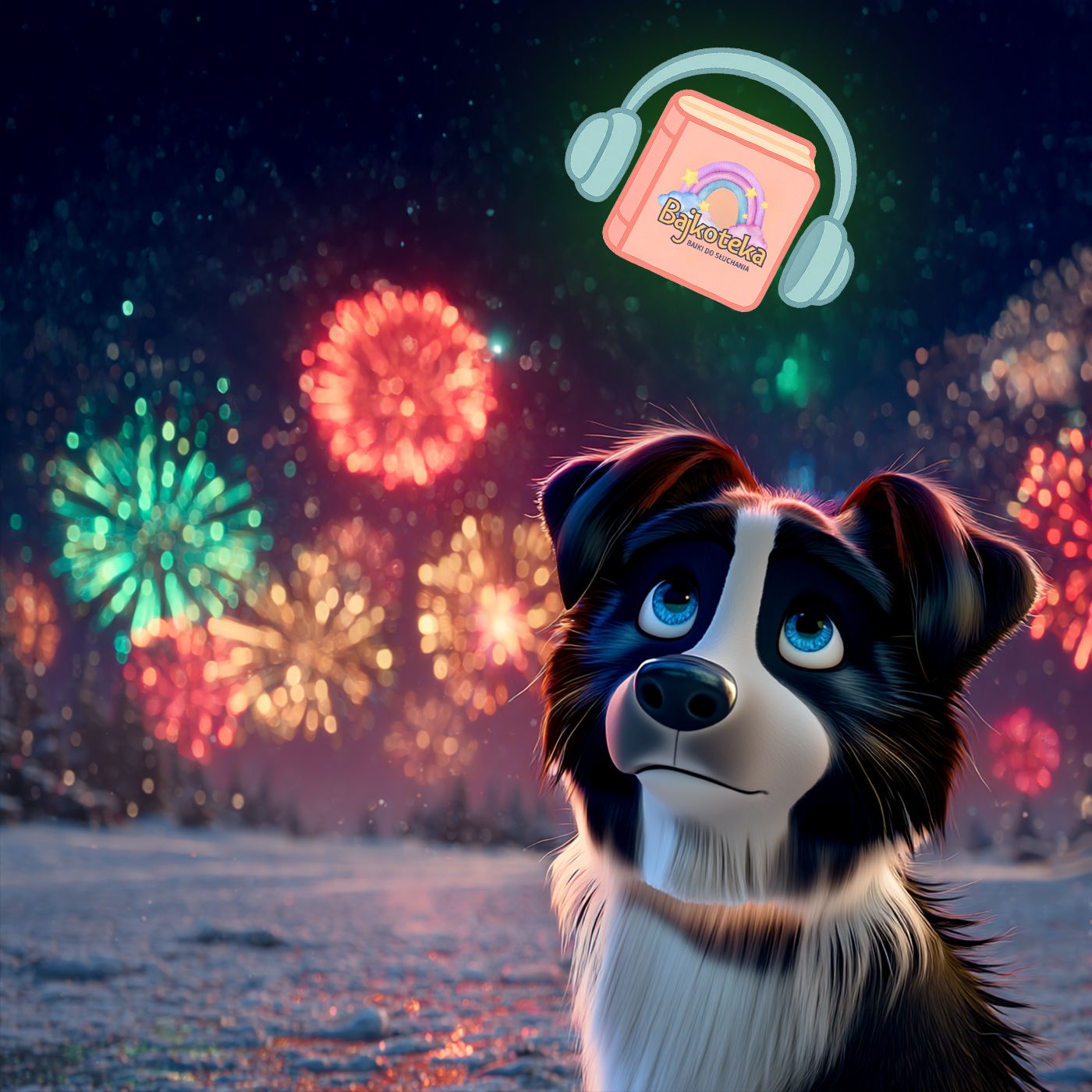 🎆🐾 Bordo i Noc Sylwestrowa – Audiobook do Słuchania ❄️🎇