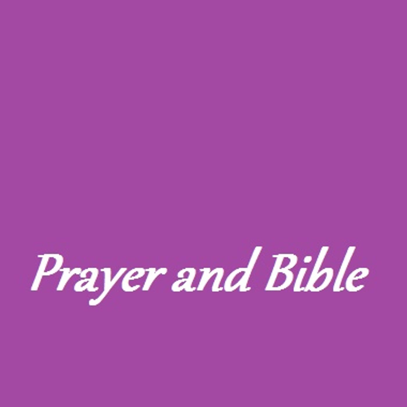 Prayer and Bible