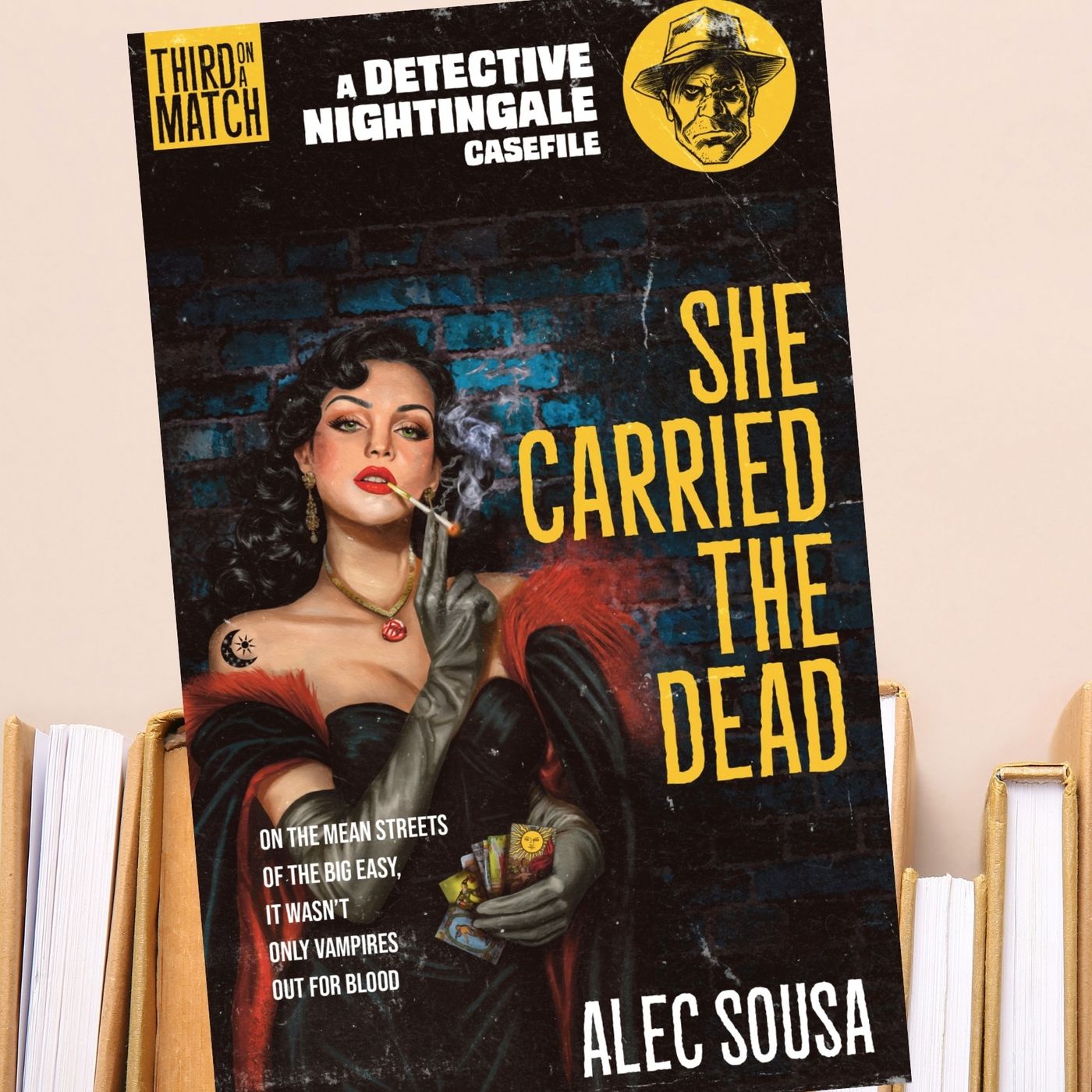 A Hardboiled Heart Beats in the Dark: Alec Sousa’s “She Carried the Dead” episode artwork