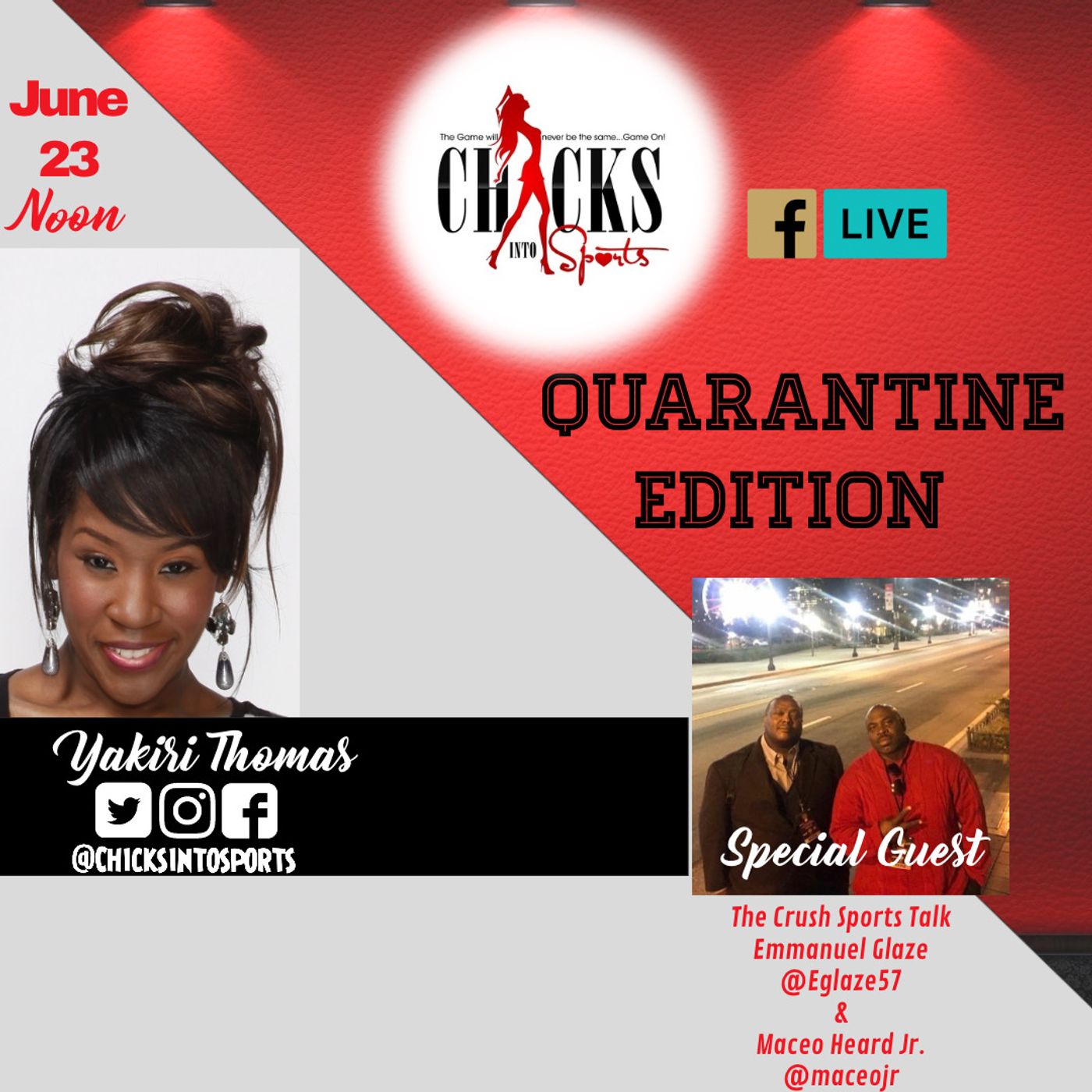 E14 Guest Crush Sports Network Emmanuel Glaze and Maceo Heard Jr.