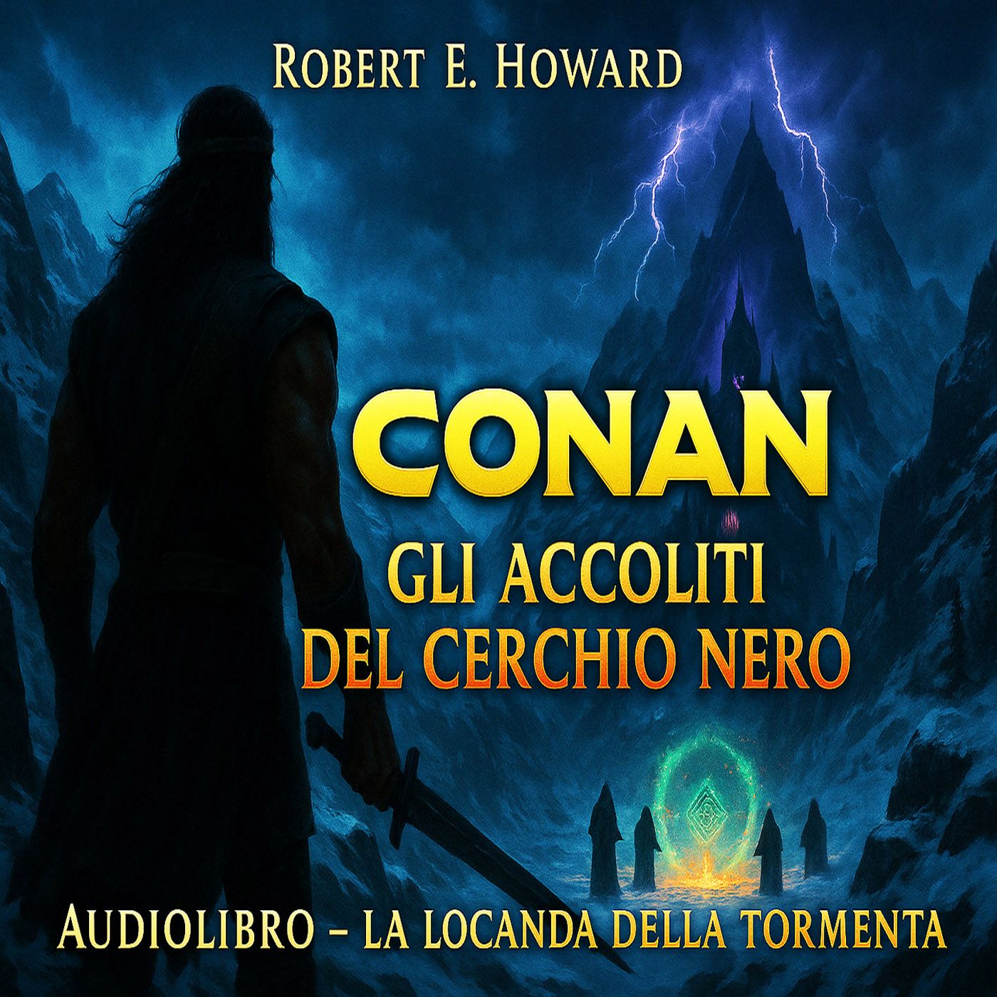 Audiolibro Conan il barbaro 13- Gli Accoliti del Cerchio Nero