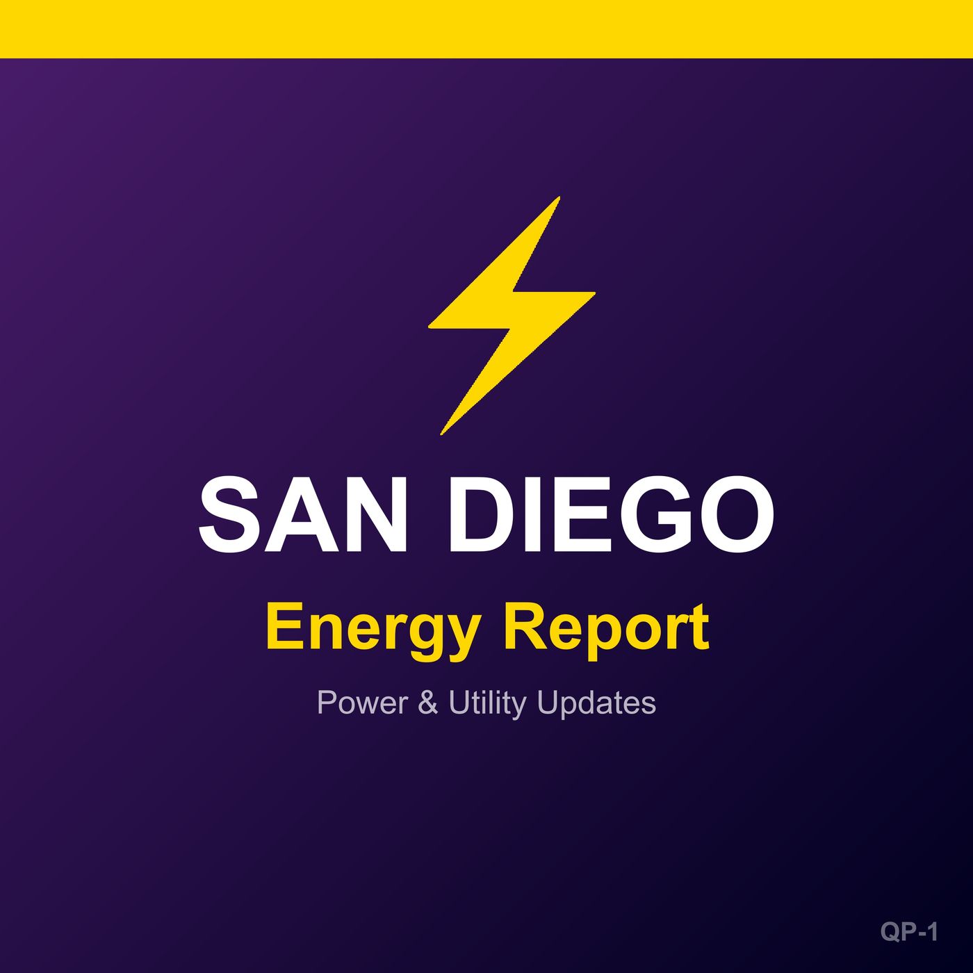 San Diego Energy Report cover art