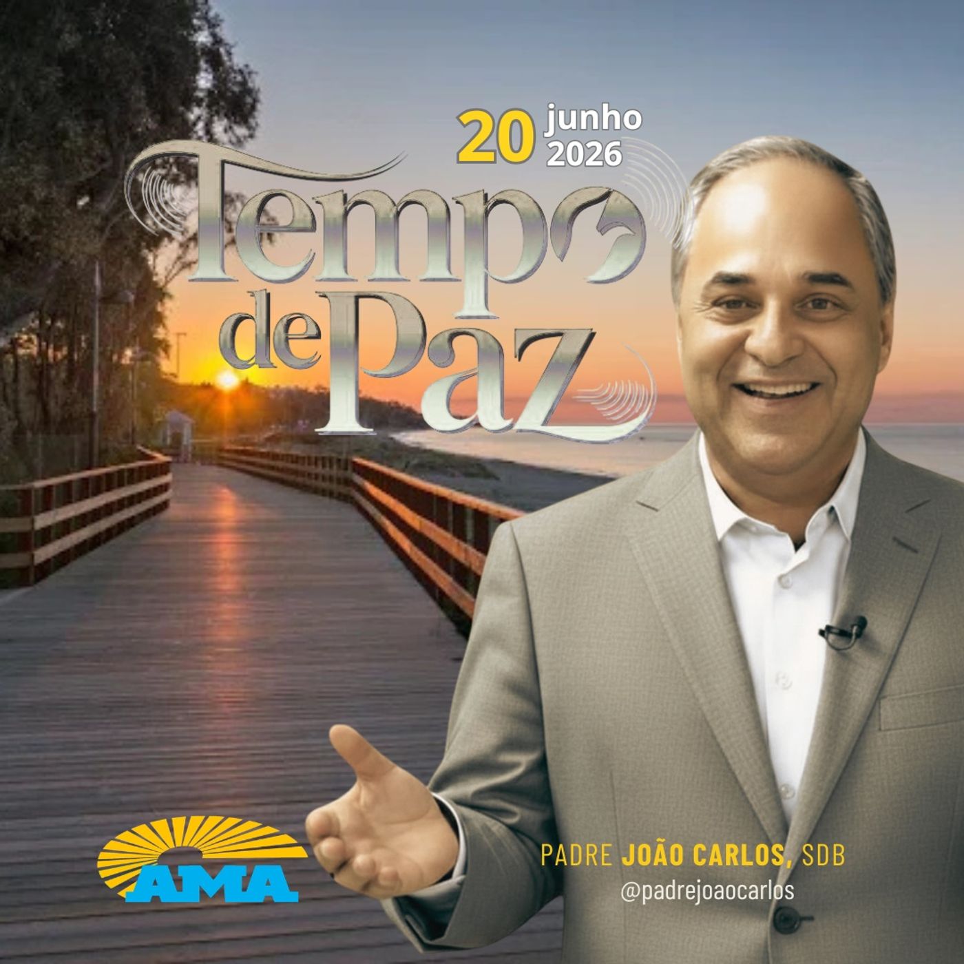 20/06/26 - Programa Padre João Carlos | Tempo de Paz episode artwork