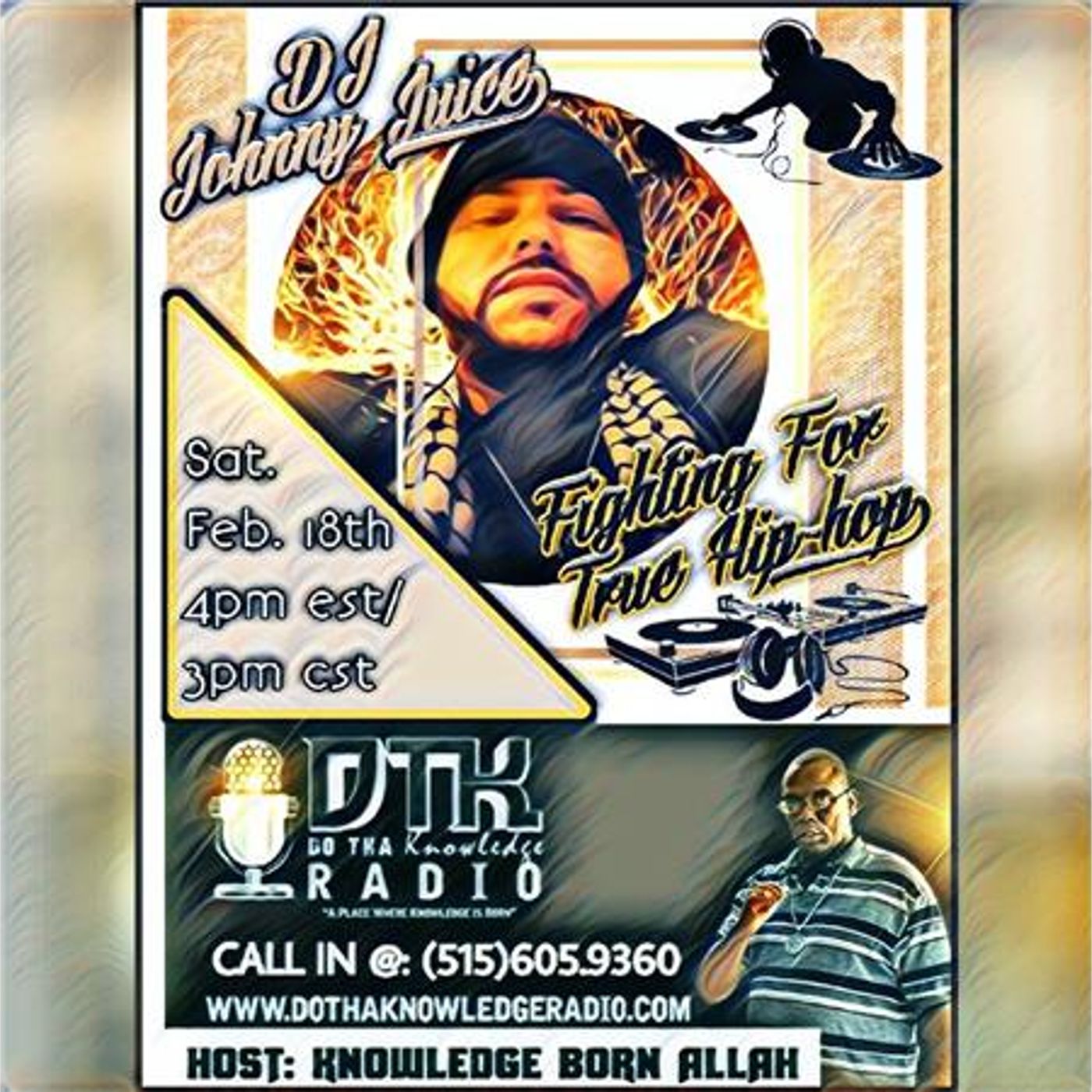 DJ Johnny Juice- Fighting For True Hip Hop episode artwork