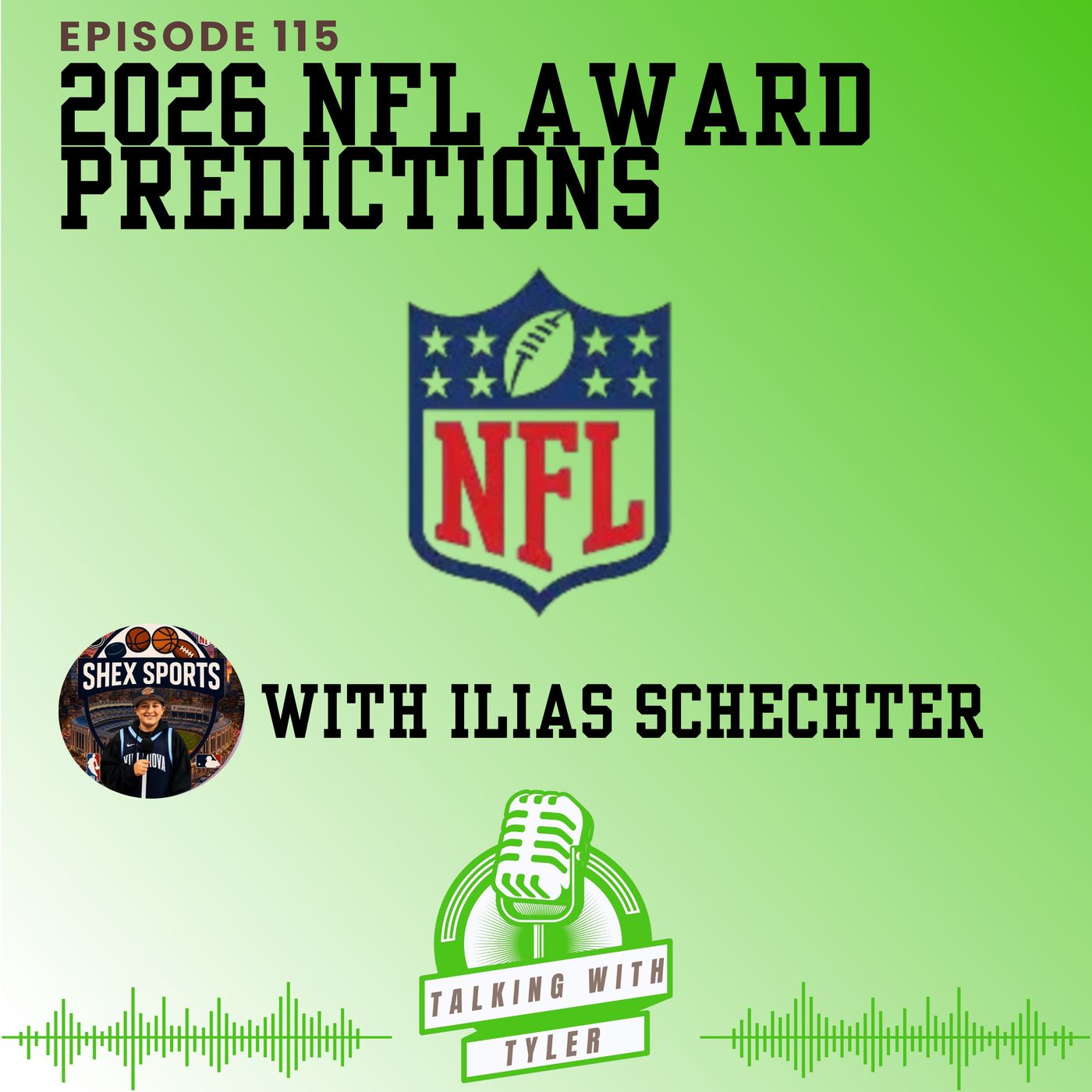2026 NFL Award Predictions episode artwork