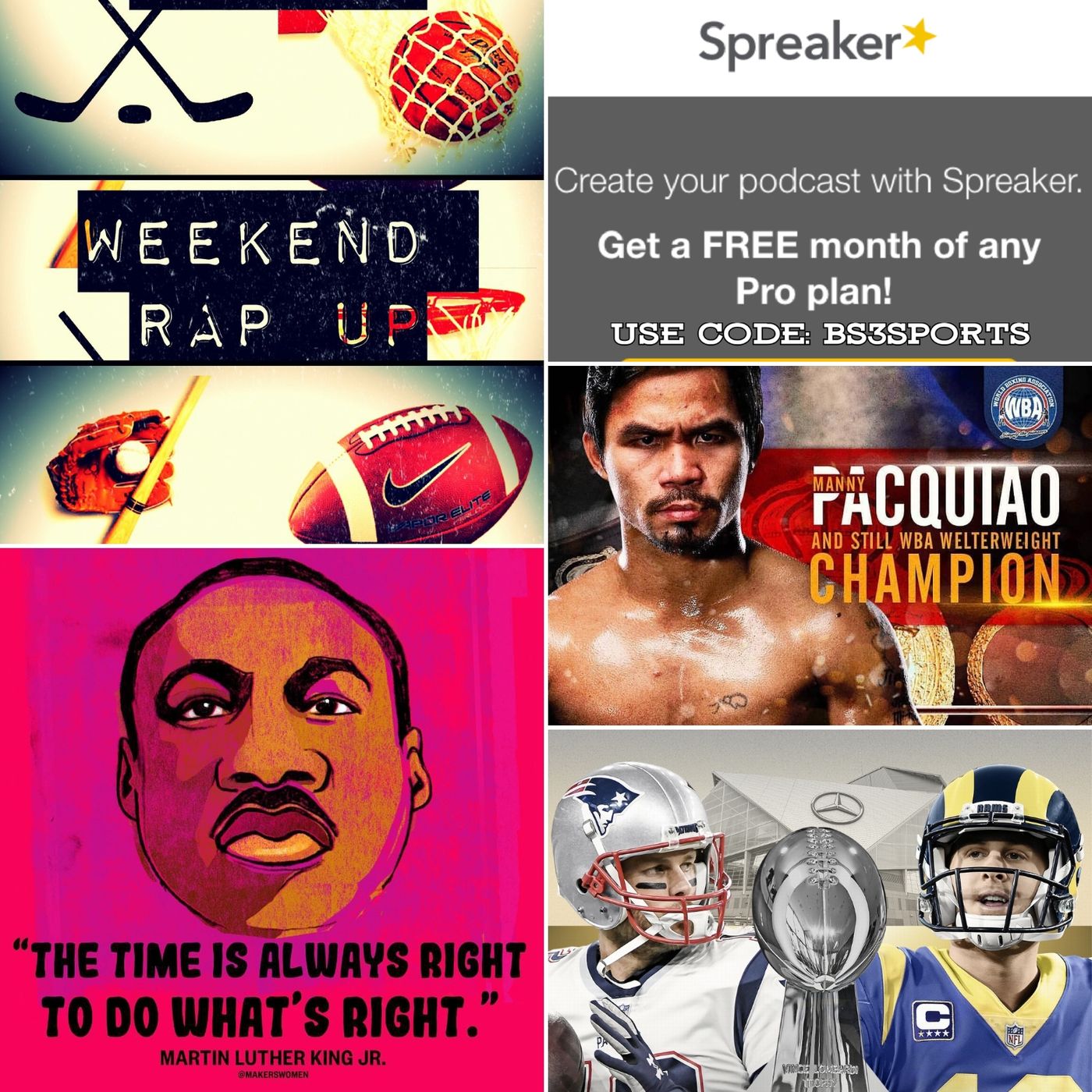 Weekend Rap Up Ep. 112 - “Why Can't Yall Teams Beat the Patriots?" episode artwork